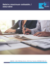 Thumbnail of document Salaire maximum cotisable / assurable 2015 - 2026