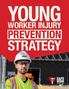 SAFE Work Manitoba - Young Worker Injury Prevention Strategy Cover